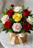 Mix flowers basket delivery in Ahmedabad