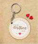 Photo Key Chain: Round Design - Happy Mother's Day