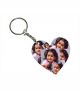 Heart Shape Wooden Keychains