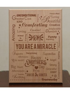 Engraved Plaques for mother, Baroda