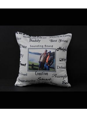 Quotes and photo pillow