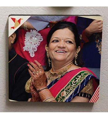 Square Photo Magnet. Mother 