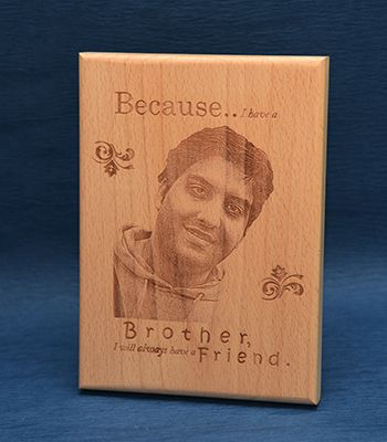 Engraved Plaques/Frames for sister in Ahmedabad.