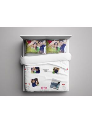 Personalized Bed Sheet ( Photos & Captions)