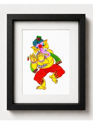 Frame: Dancing Ganesha