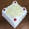 Square White Forest Cake-  Ahmedabad